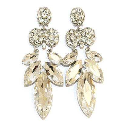 MARQUISE RHINESTONE EARRING