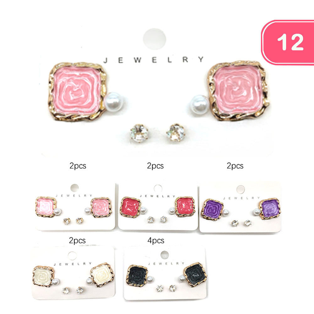 MIXED EARRINGS SET