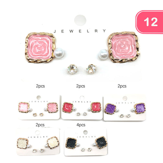 MIXED EARRINGS SET