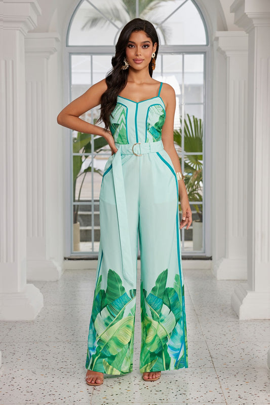 PRINTED JUMPSUIT