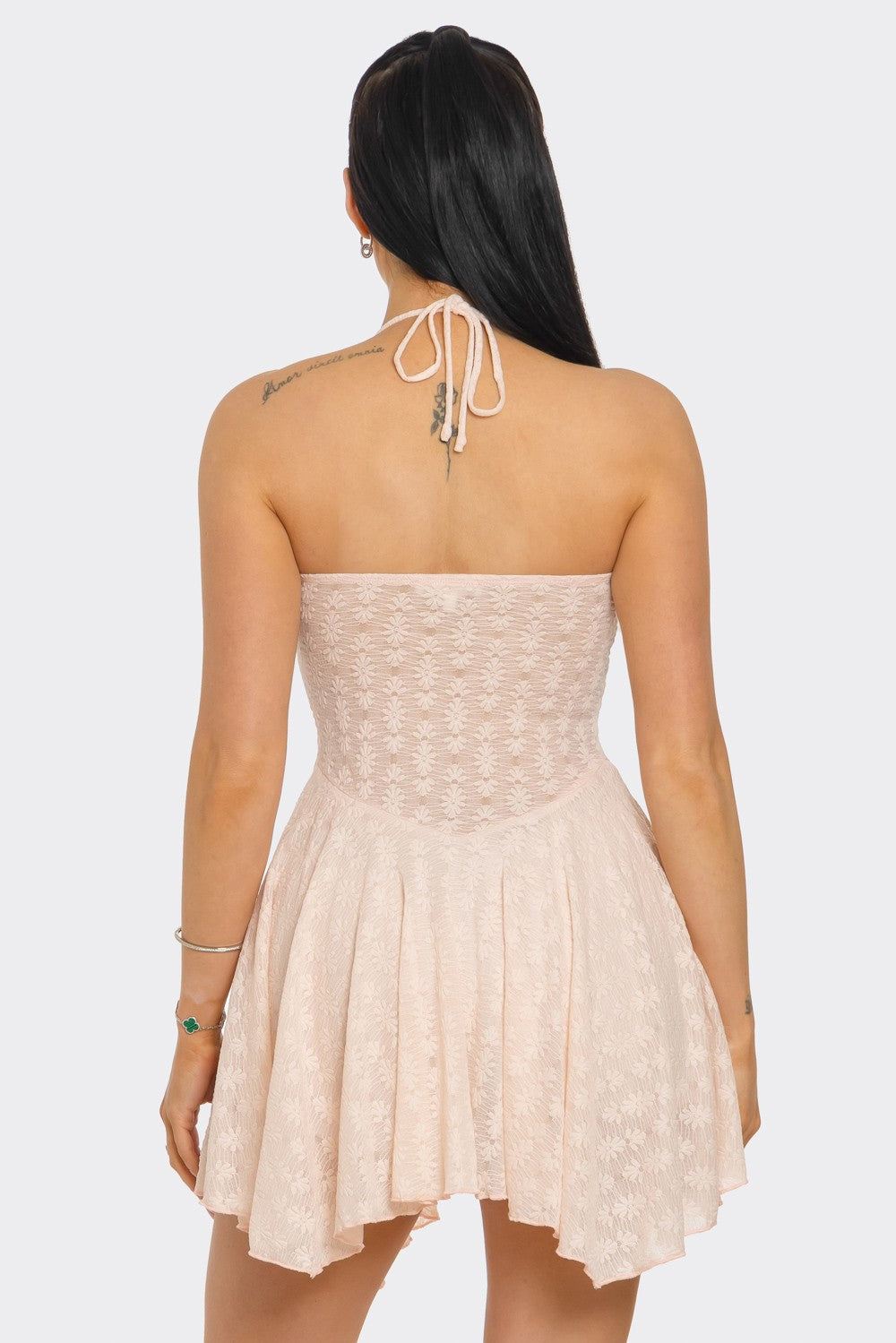Lace Romper Dress