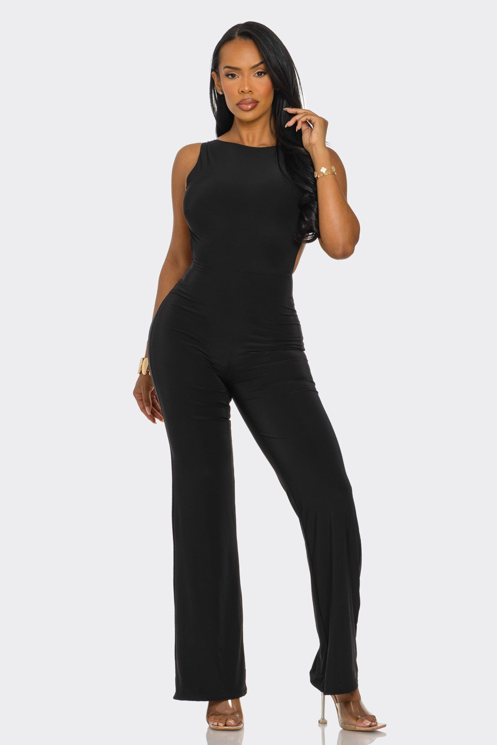 MIDNIGHT ALLURE JUMPSUIT
