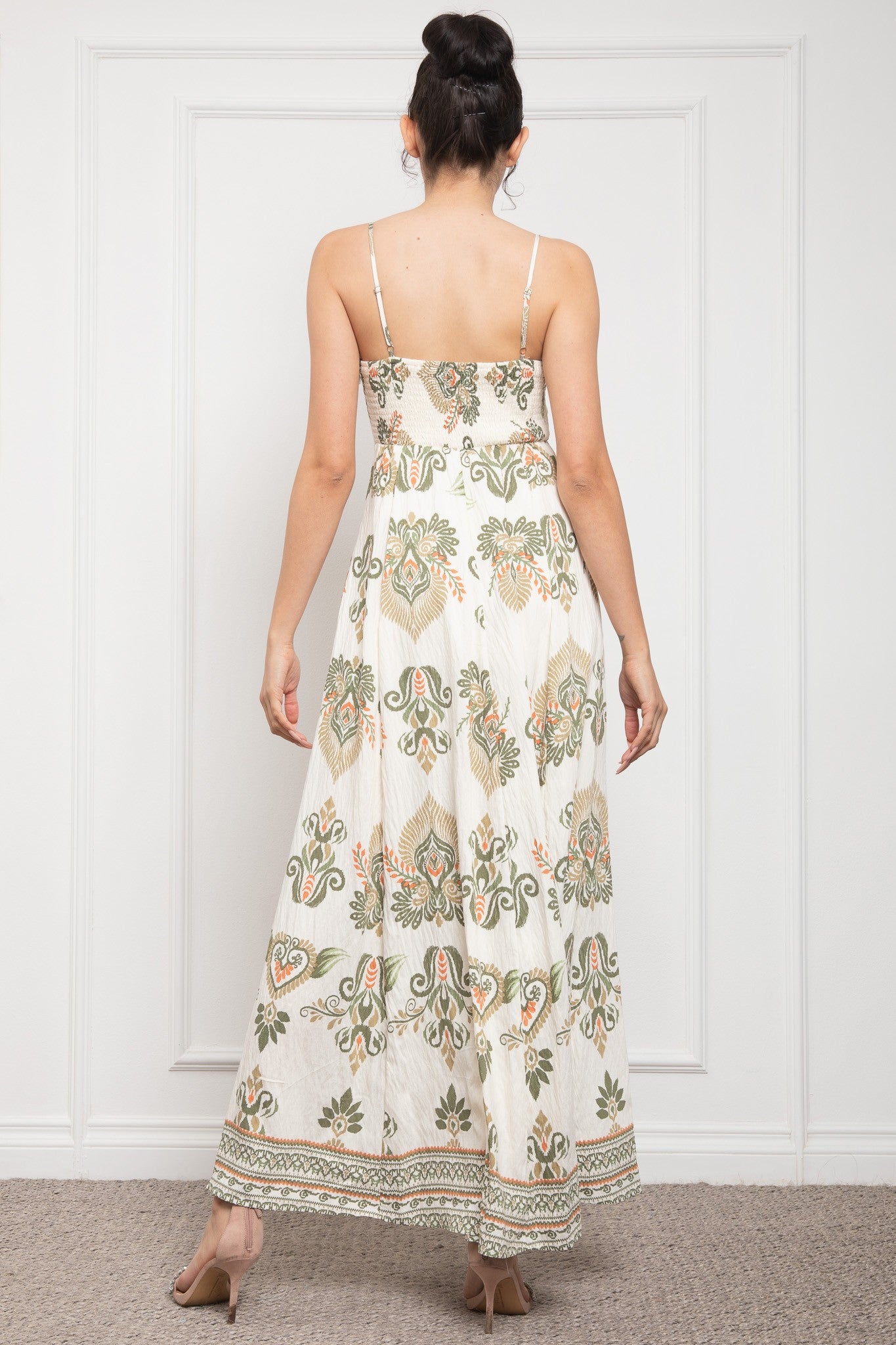 Spaghetti Shoudler Long Dress
