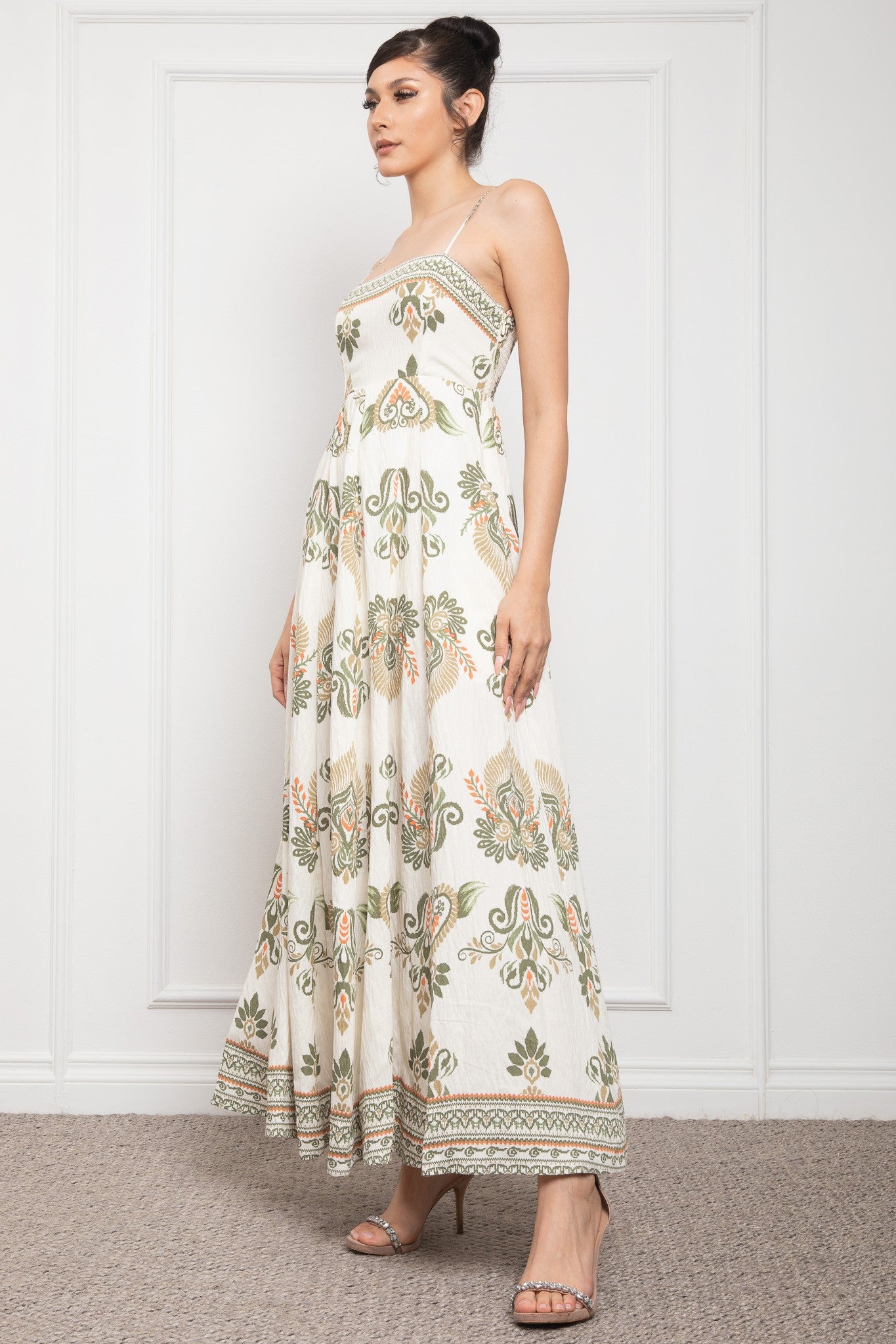 Spaghetti Shoudler Long Dress