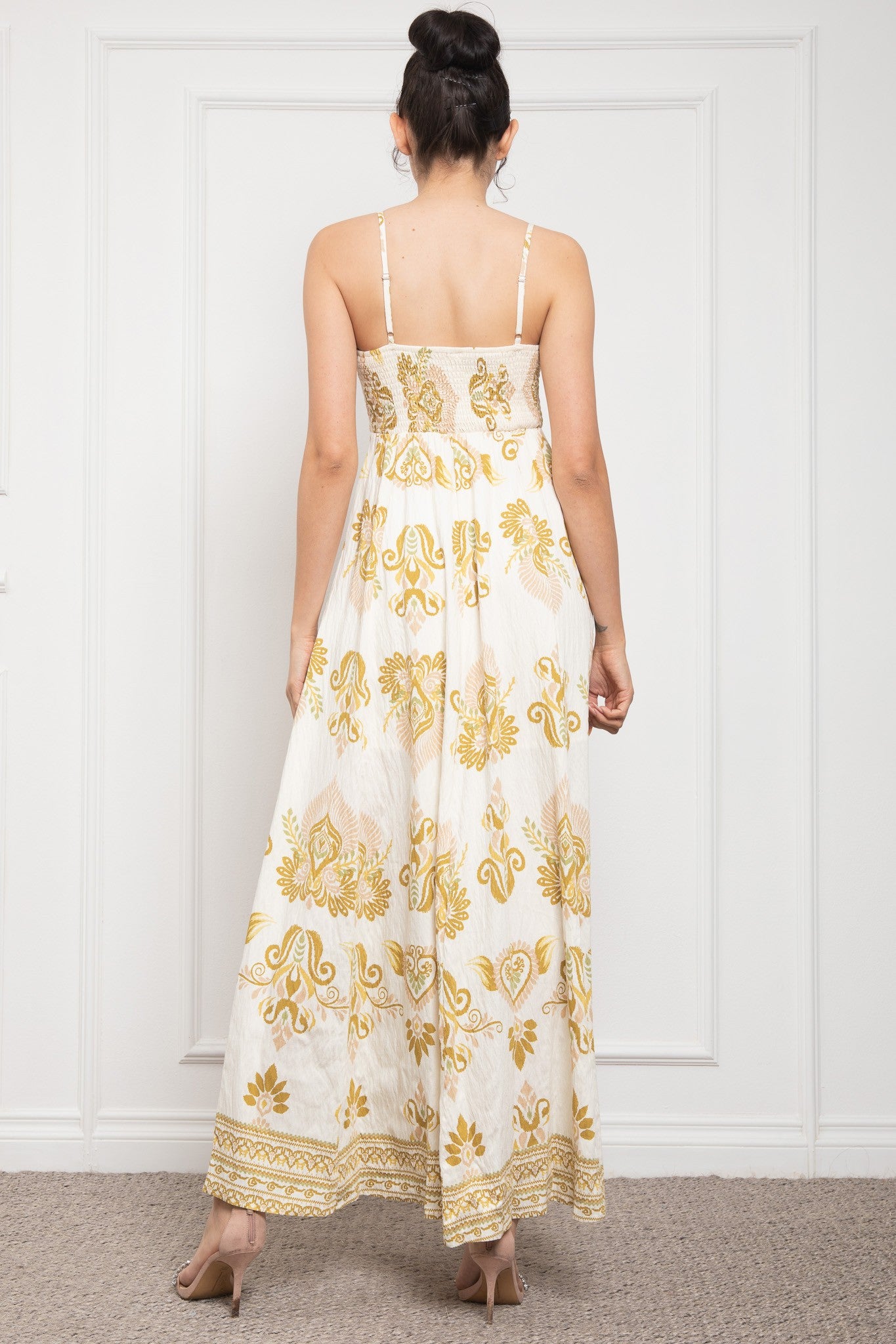 Spaghetti Shoudler Long Dress