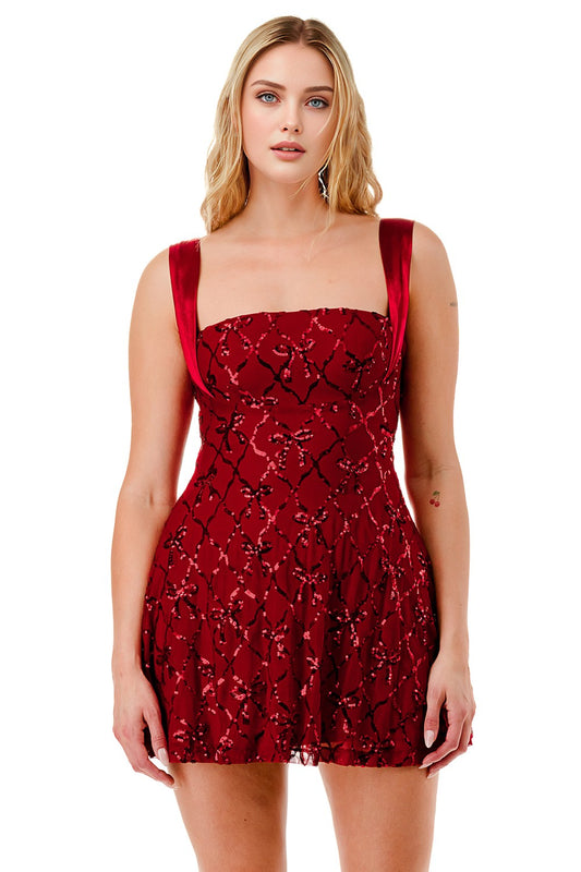 MNI SEQUINED PARTY DRESS
