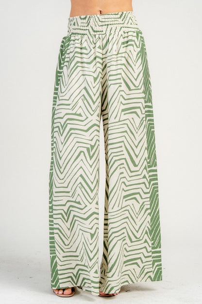 HALTER NECK CROP TOP AND WIDE LEG PANTS SET