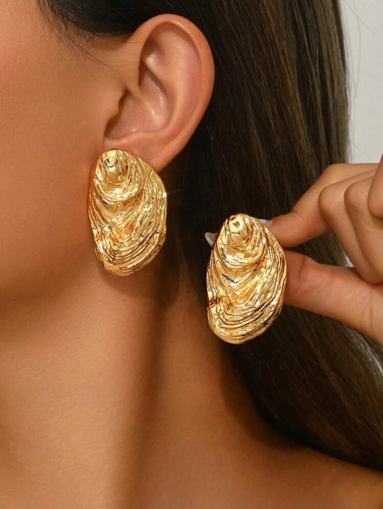 GEOMETRIC ASYMMETRICAL EARRINGS