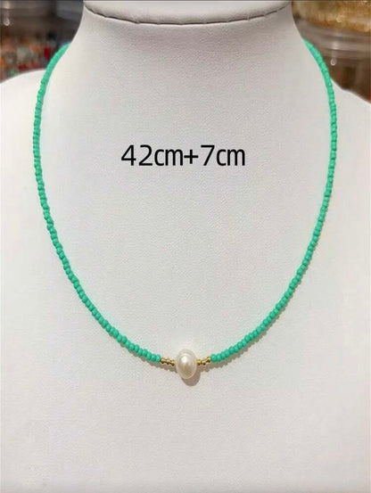 BOHEMIAN BEADED NECKLACE