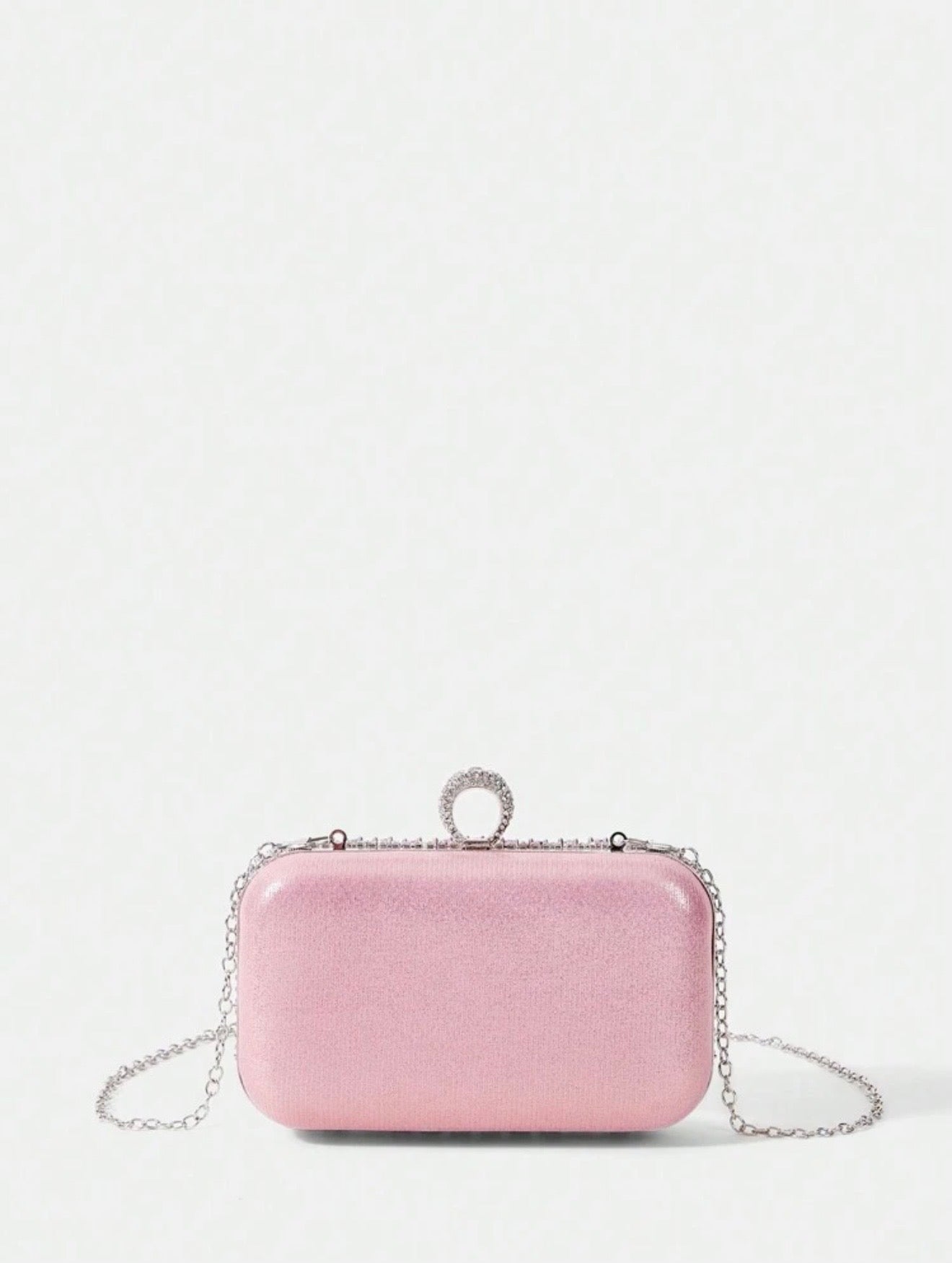 ELGANT DIAMOND SEQUIN BOX-SHAPED EVENING CLUTCH (Copy)