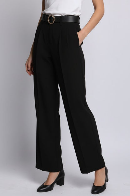 WIDE LEG TROUSERS