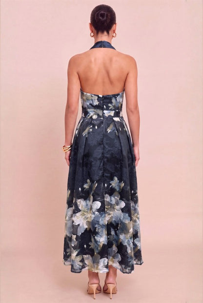 FLORAL MIDI DRESS