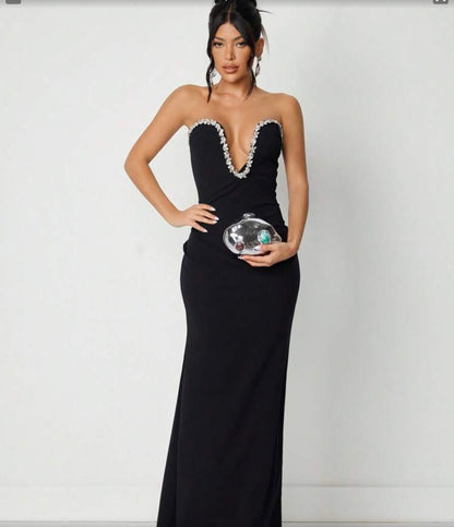 LUXURY HARD SHELL BOX SHAPED EVENING CLUTCH