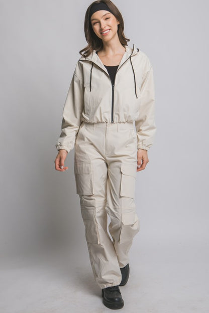 WATERPROOF HOODED JACKET