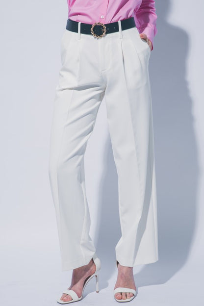 WIDE LEG TROUSERS