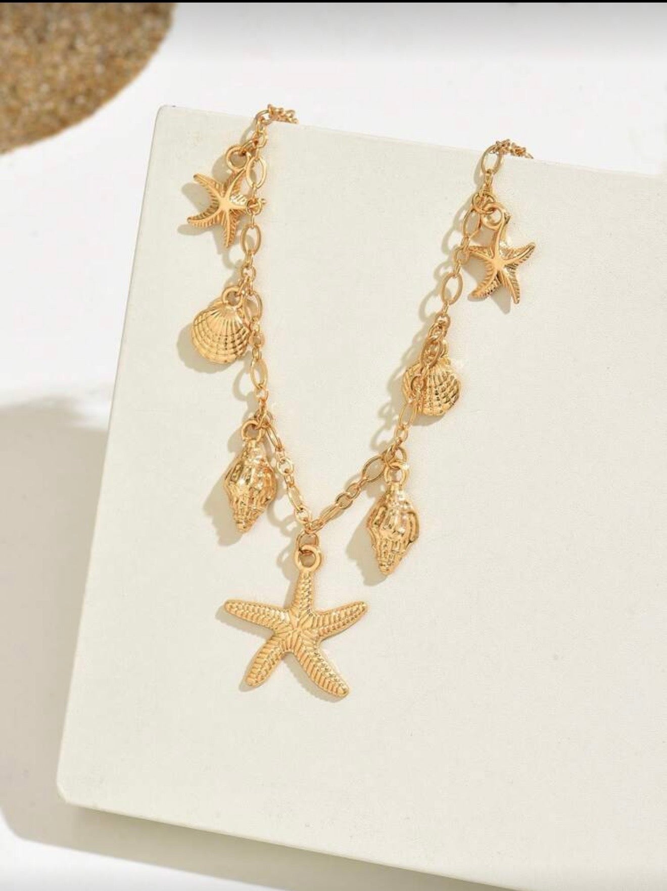 BOHEMIAN BEACH PENDANT NECKLACE