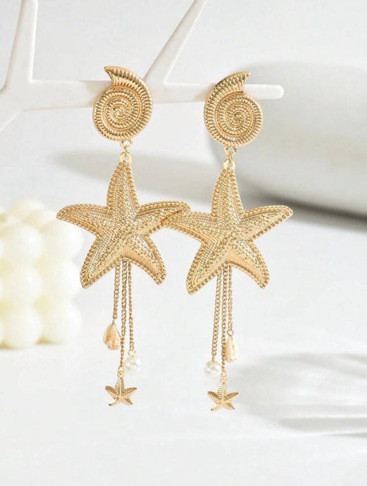 BOHEMIAN SEASHELL EARRINGS