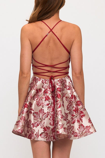 EMBROIDERED DRESS