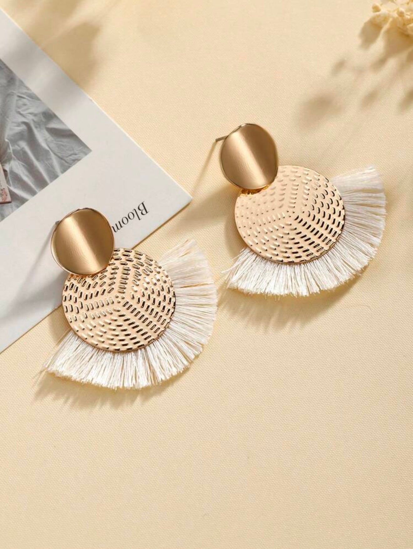 BOHEMIAN  VINTAGE TASSEL EARRINGS