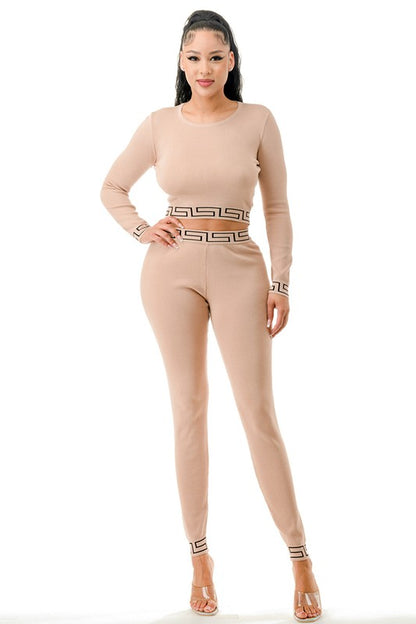 Long Sleeve Top and Pants Set