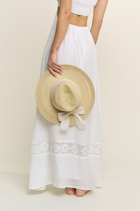 STONE BEAD HALTER STRAP CUTOUT MAXI DRESS