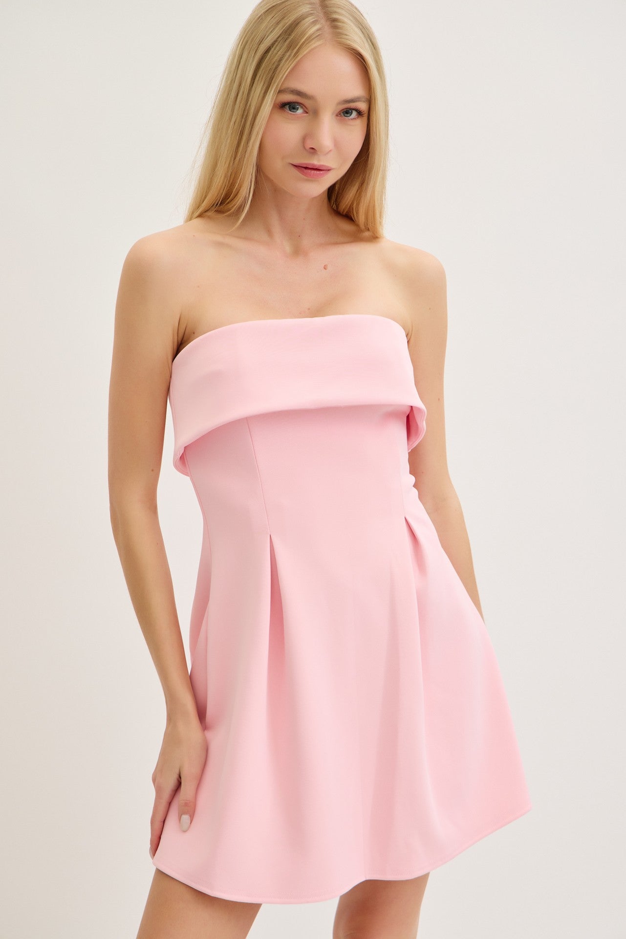 Scuba Tube A-line Mini Dress