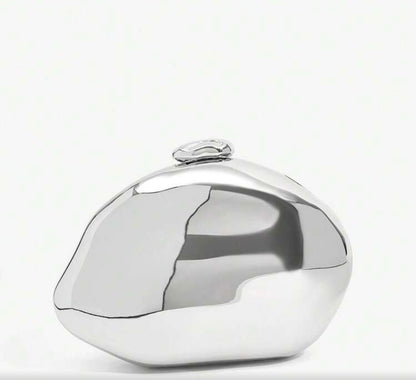 LUXURY HARD SHELL BOX SHAPED EVENING CLUTCH