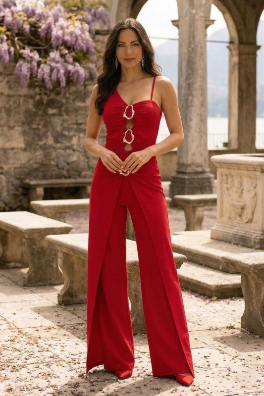 RING STONE LAYERED JUMPSUIT