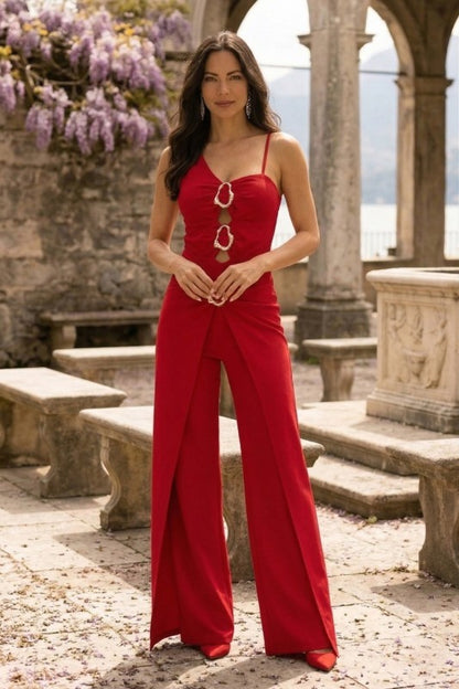 RING STONE LAYERED JUMPSUIT