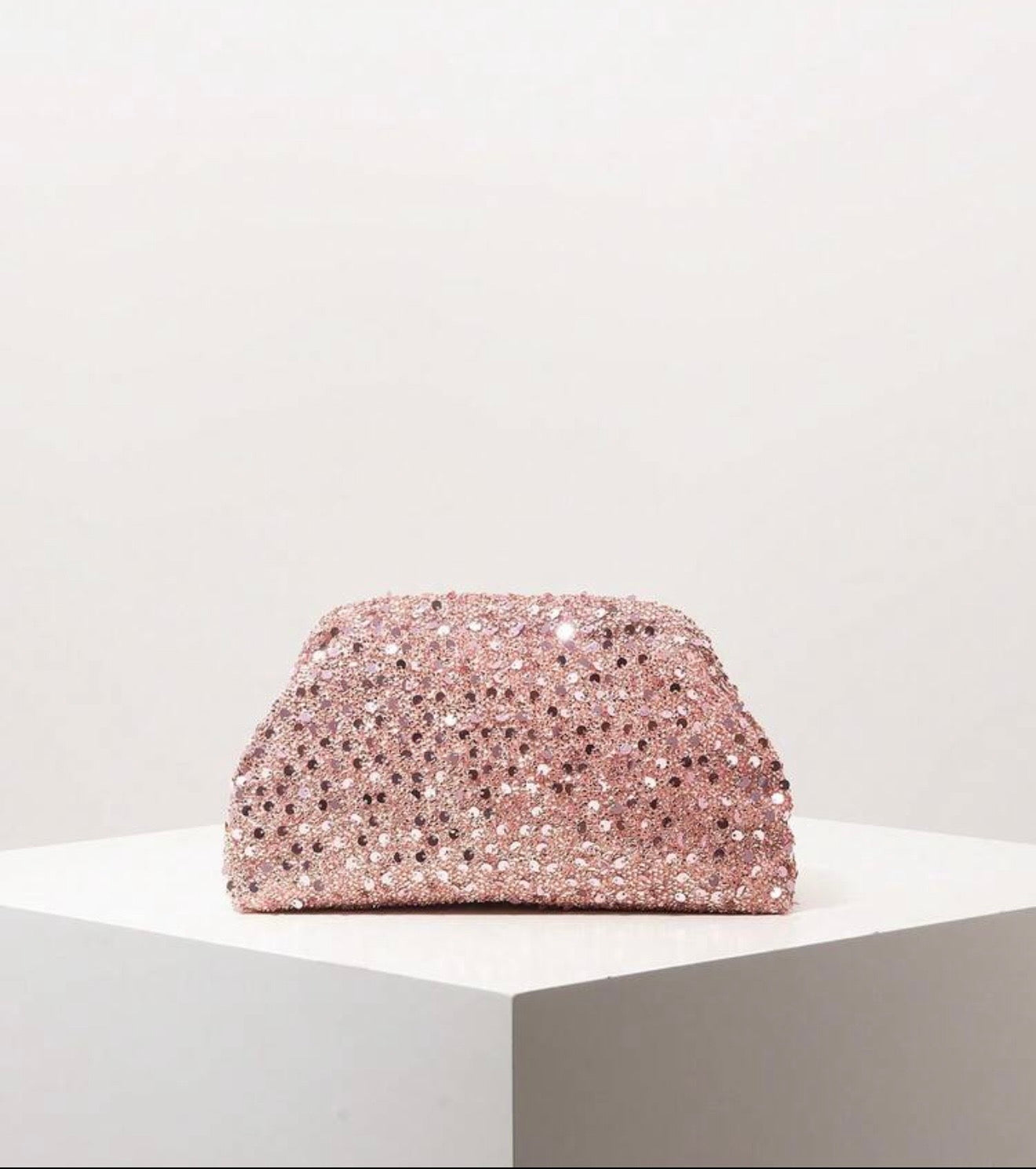 SEQUIN PARTY CLUTCH BAG
