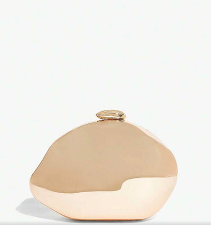 LUXURY HARD SHELL BOX SHAPED EVENING CLUTCH