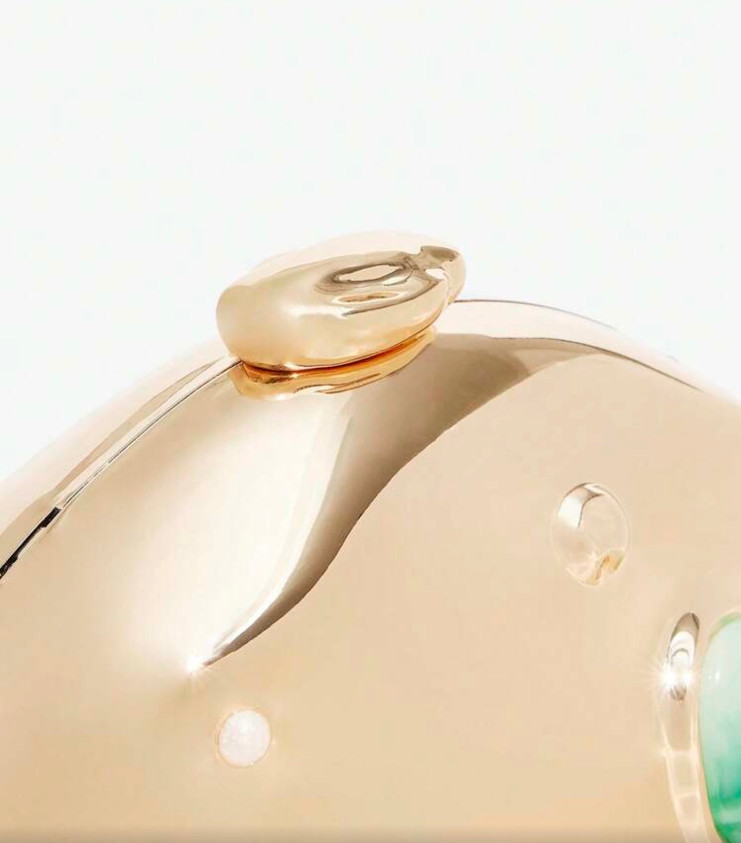 LUXURY HARD SHELL BOX SHAPED EVENING CLUTCH
