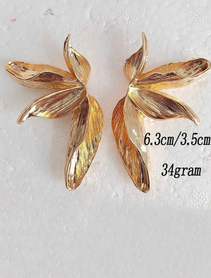 RETRO FASHION FLOWER EARRINGS