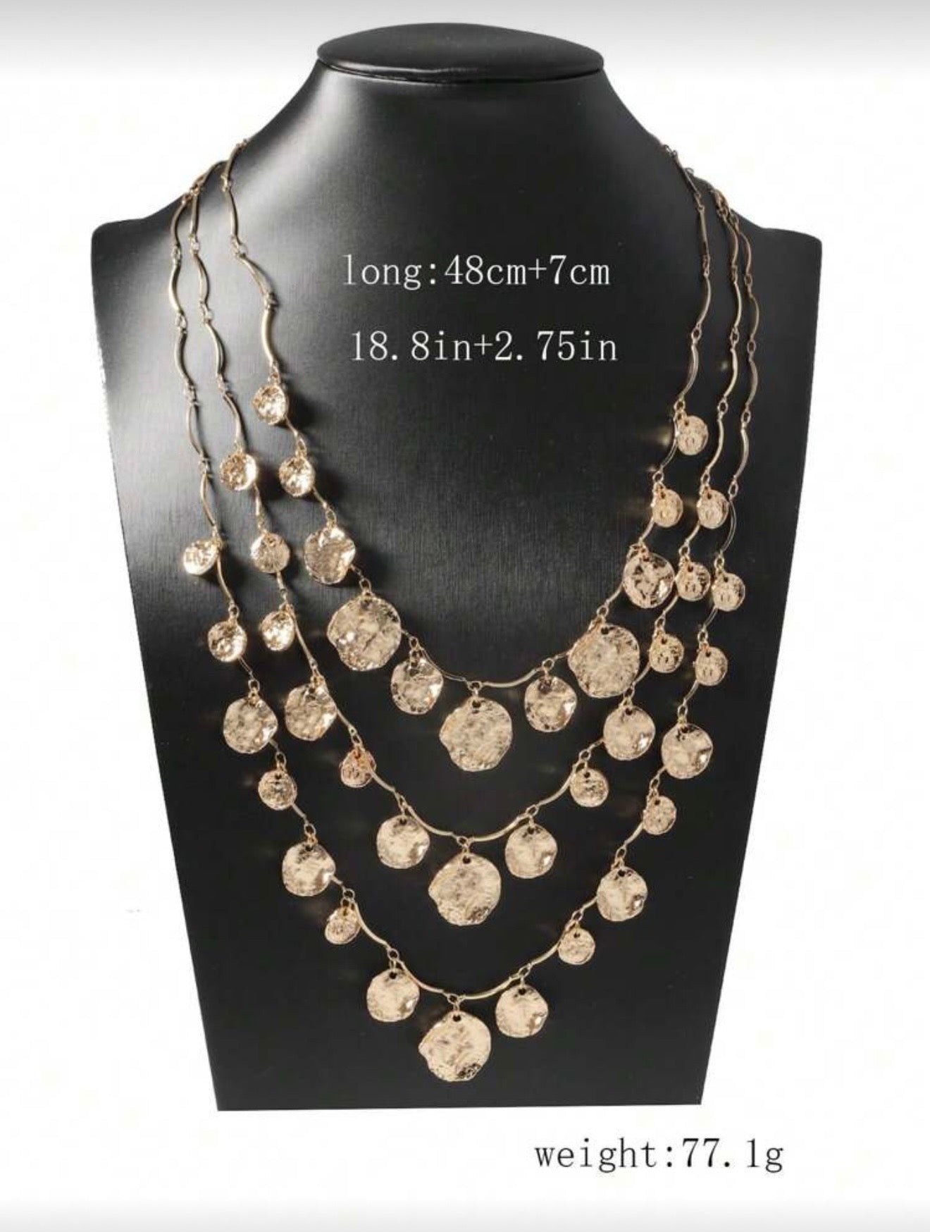 MULTI LAYERED HIGH END NECKLACE