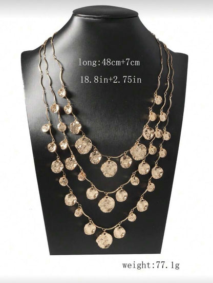 MULTI LAYERED HIGH END NECKLACE