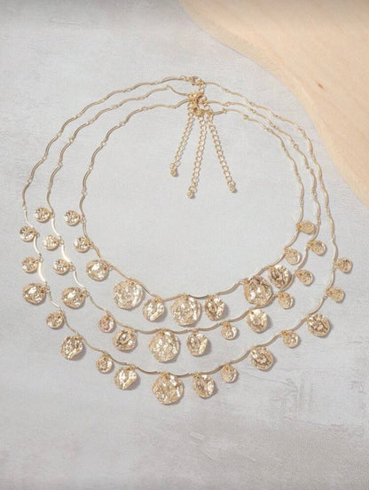 MULTI LAYERED HIGH END NECKLACE