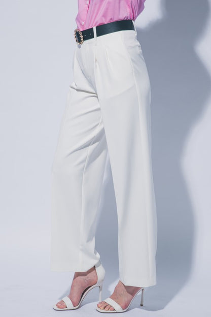 WIDE LEG TROUSERS