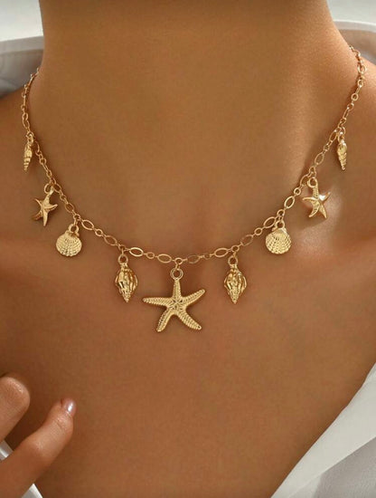 BOHEMIAN BEACH PENDANT NECKLACE