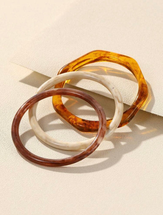 3 PCS BANGEL BRACELETS
