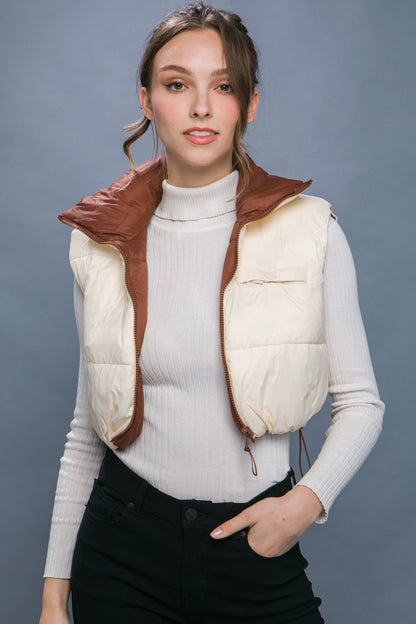 Reversible Vest with Adjustable Side Straps