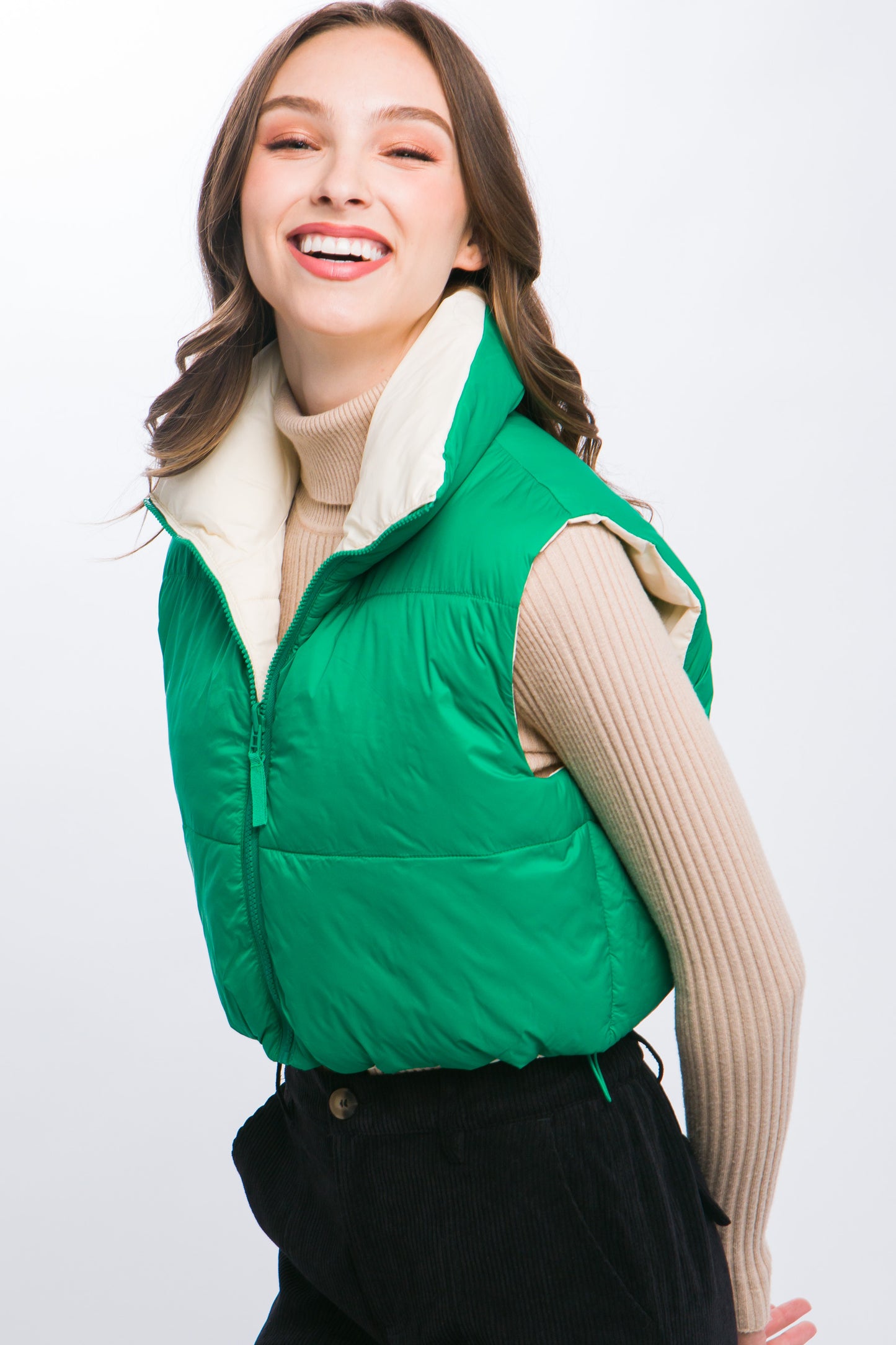 Reversible Vest with Adjustable Side Straps