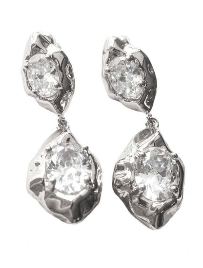 ASYMMETRICAL GEOMETRIC EARRINGS