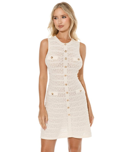 KNIT MINI DRESS