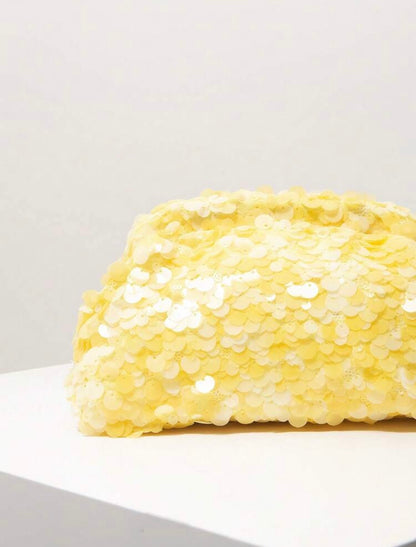 SEQUIN PARTY CLUTCH BAG