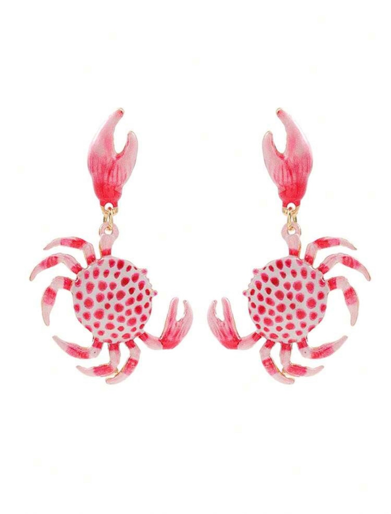 SUMMER CRAB EARRINGS