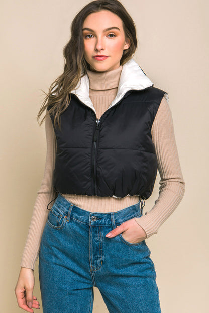 Reversible Vest with Adjustable Side Straps