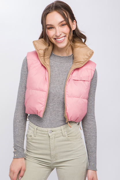 Reversible Vest with Adjustable Side Straps