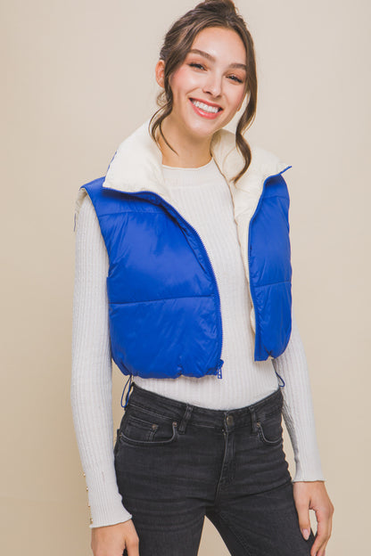 Reversible Vest with Adjustable Side Straps