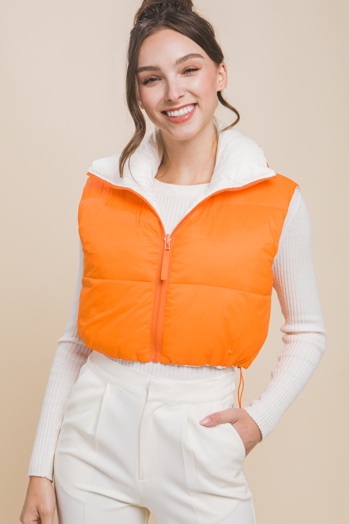 Reversible Vest with Adjustable Side Straps