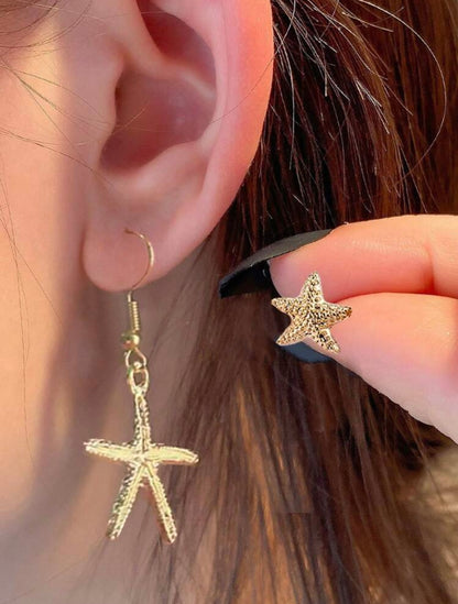 6 PAIRS SUMMER EARRINGS